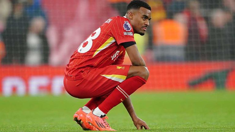 Ryan Gravenberch wechselte 2023 vom FC Bayern zum FC Liverpool.