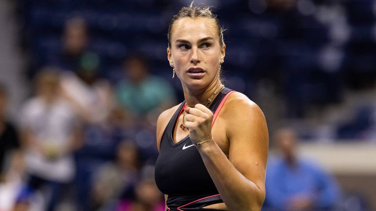 Aryna Sabalenka mit etwas Mühe in Runde drei der US-Open.