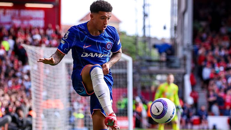 Jadon Sancho spielte zuletzt für den FC Chelsea.