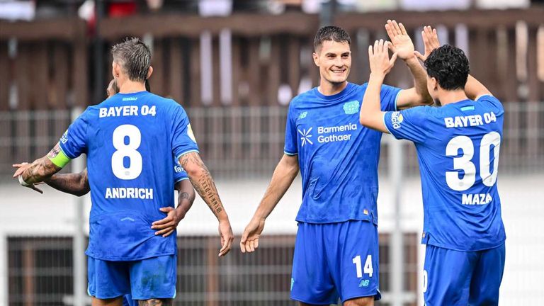 PLATZ 2: Bayer Leverkusen / Wahrscheinlichkeit: 22,2% - Punkte: 63,4.