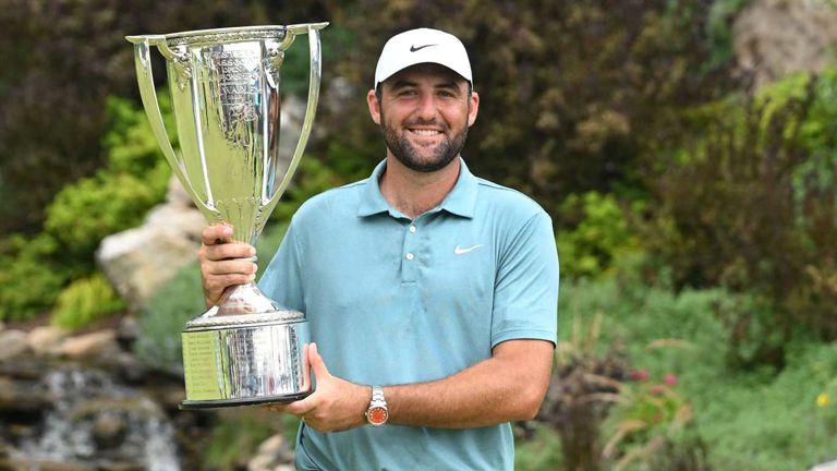 US-Golfprofi Scottie Scheffler feierte bei der BMW Championship den nächsten Turniersieg.