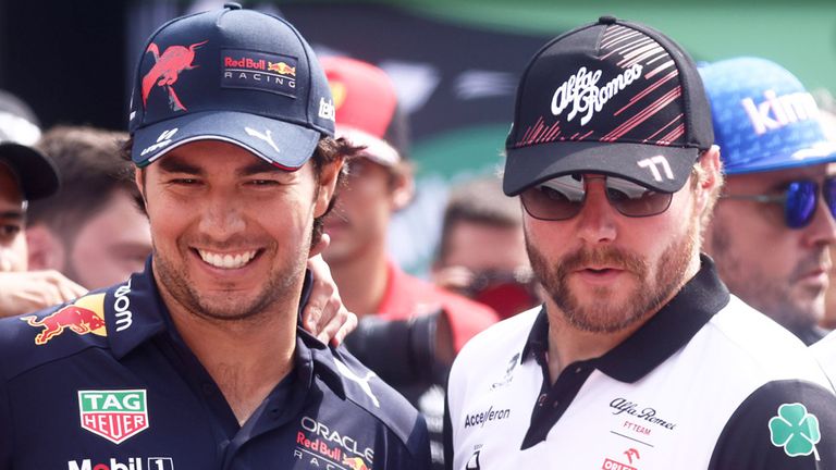 Sergio Perez (l.) und Valtteri Bottas fahren ab 2026 für Cadillac.