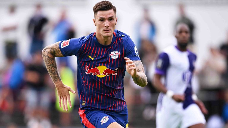 Benjamin Sesko steht bei Newcastle United und Manchester United auf dem Zettel.