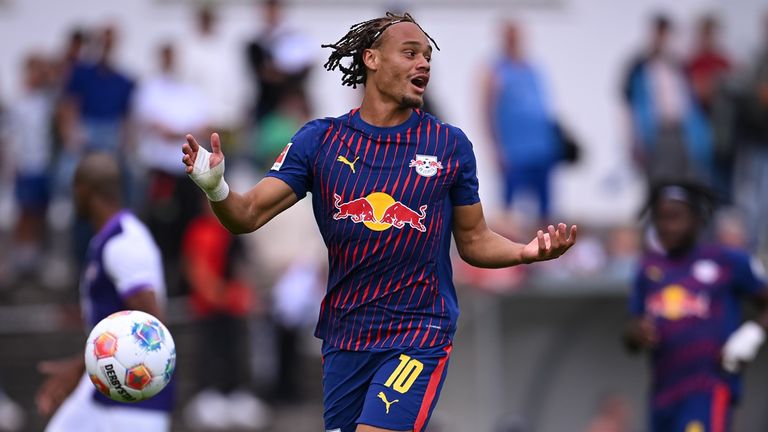 Xavi Simons könnte RB Leipzig in diesem Sommer verlassen.