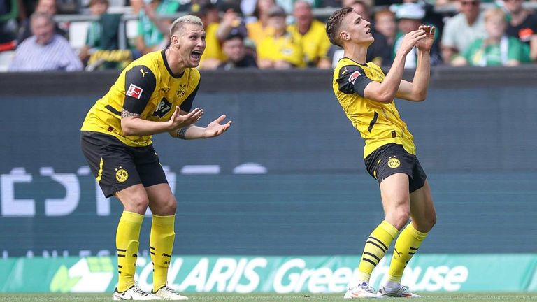 Borussia Dortmund: Beim BVB drückt der Schuh in der Innenverteidigung. Sowohl Niklas Süle als auch Nico Schlotterbeck stehen zum Start nich.