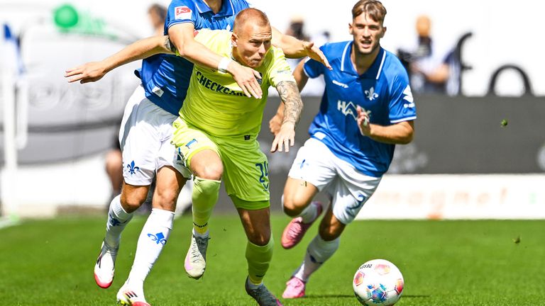 SV Darmstadt 98 gegen Hertha BSC.