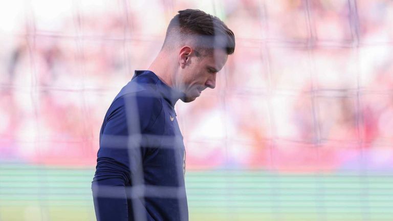 DFB-Torwart Marc-André ter Stegen spielt bereits seit 2014 für den FC Barcelona.