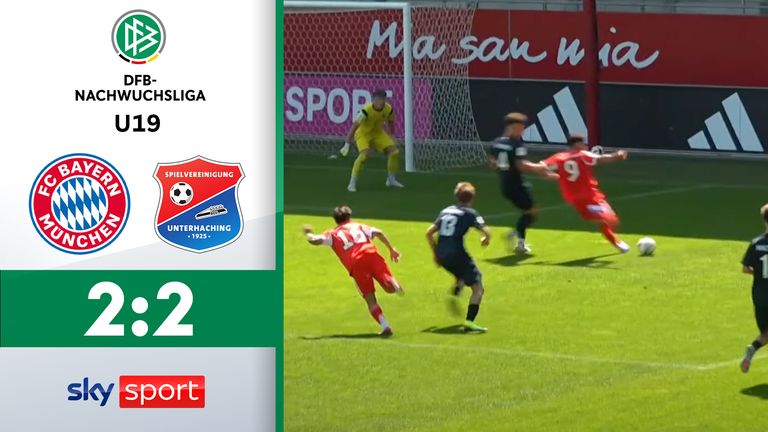 U19-Bundesliga, 2. Spieltag: FC Bayern - SpVgg Unterhaching - die Highlights
