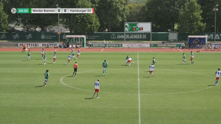 Nordderby in der U19-Bundesliga! Sky Sport zeigt euch das Spiel zwischen Werder Bremen und dem Hamburger SV live im kostenlosen Stream 