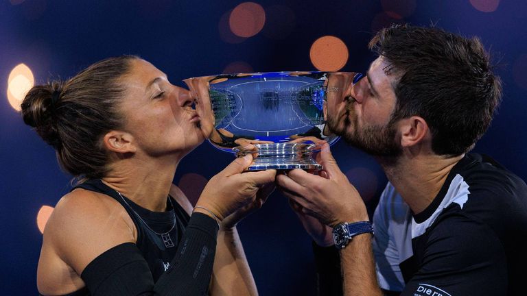 Sara Errani und Andrea Vavassori sind die ersten Grand-Slam-Champions dieser US Open.