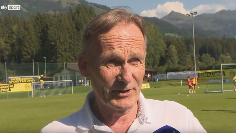 Hans-Joachim Watzke spricht über BVB-Transfers, die anstehende Saison und Neuzugang Jobe Bellingham.