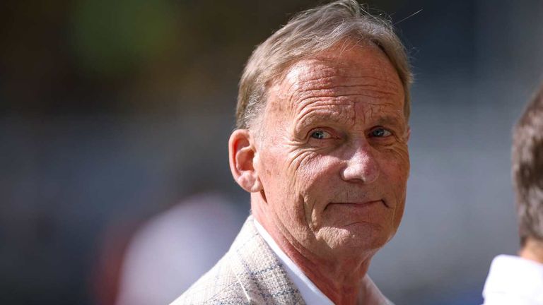 Hans-Joachim Watzke befindet sich inmitten des Präsidentschafts-Wahlkampfes bei Borussia Dortmund.