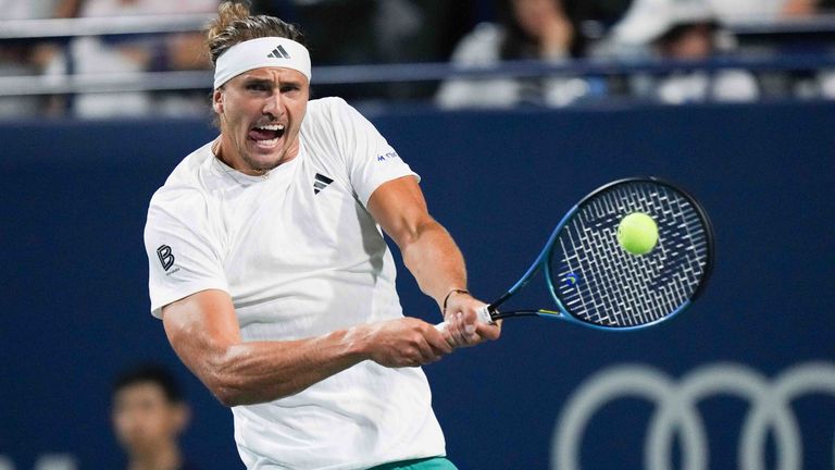 Alexander Zverev steht im Viertelfinale von Toronto.