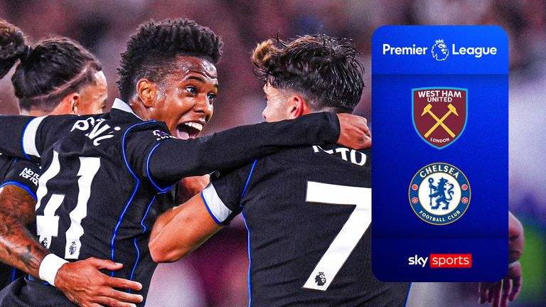 Highlights from the Premier League match between West Ham and Chelsea.