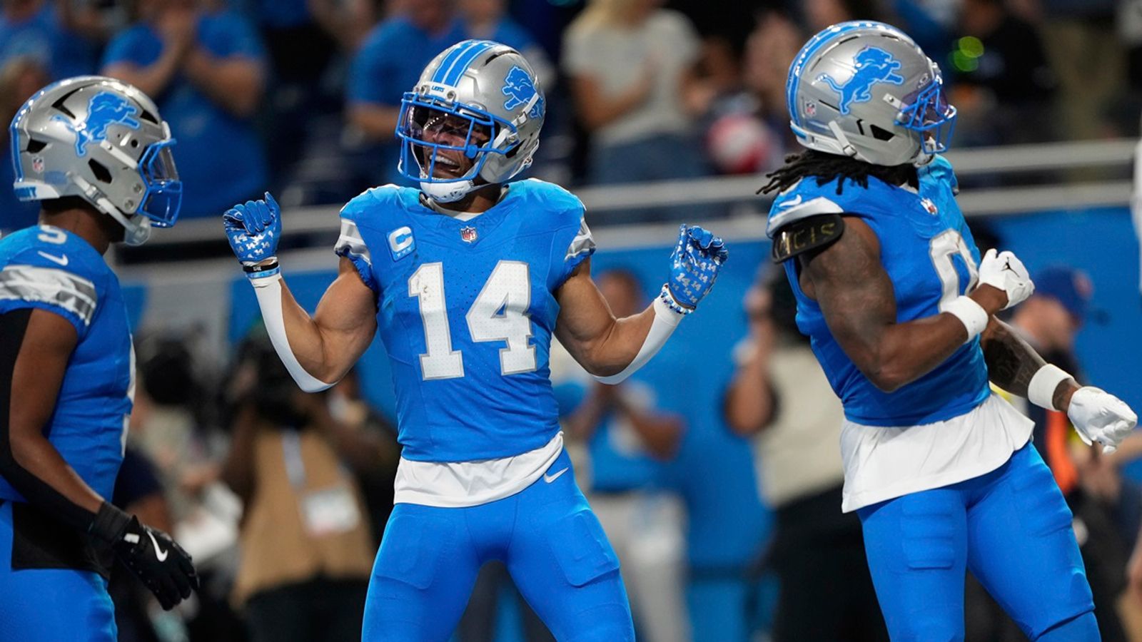Drei Touchdowns: Amon-Ra St. Brown überragt mit den Detroit Lions in der NFL  | NFL News | Sky Sport