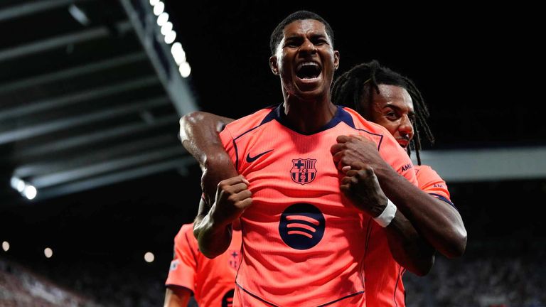 Der FC Barcelona gewinnt 2:0 gegen Newcastle,