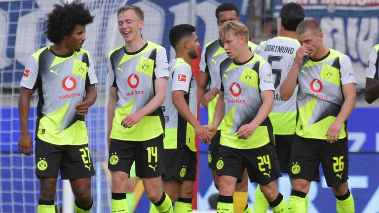 Platz 14: Borussia Dortmund wird zu 0,9 Prozent Champions-League-Sieger.