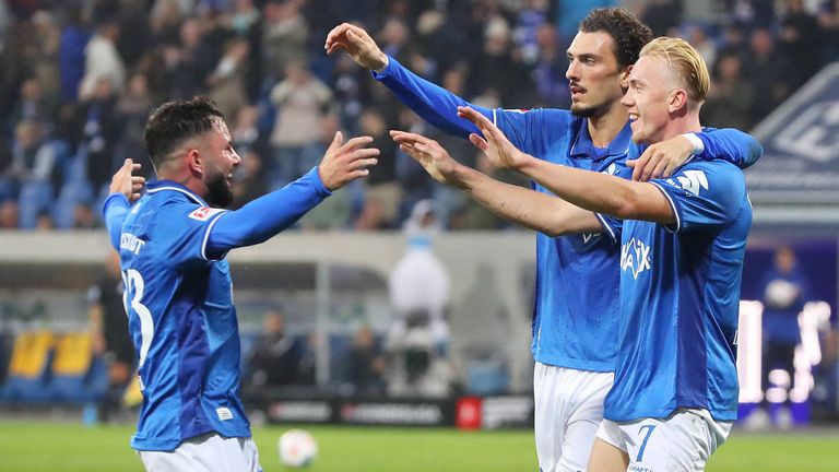 Darmstadt gewinnt gegen Dynamo Dresden.