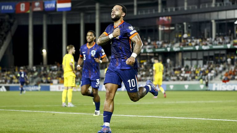Memphis Depay ist neuer Rekordtorjäger der Niederlande.