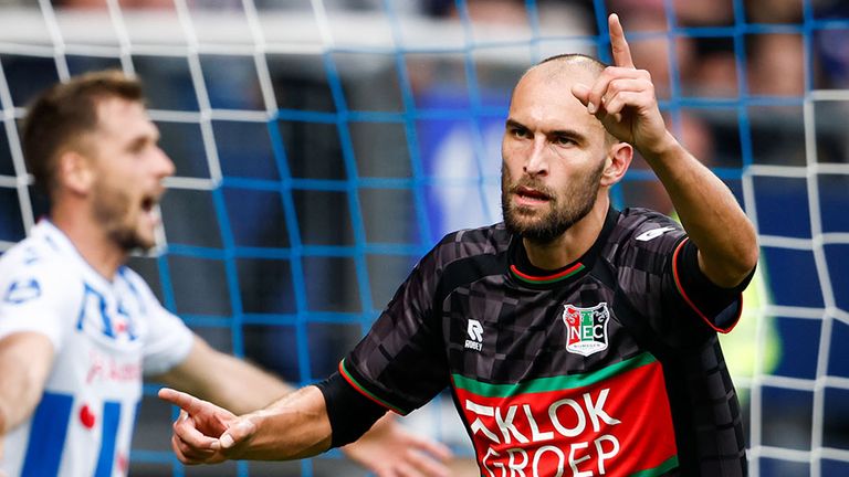 Bas Dost stand zuletzt bis Sommer 2024 bei NEC Nijmegen unter Vertrag.