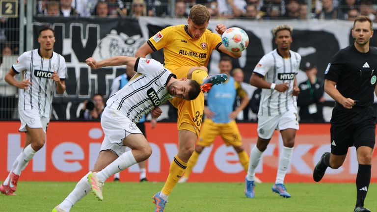 Elversberg und Dresden trennen sich Remis.