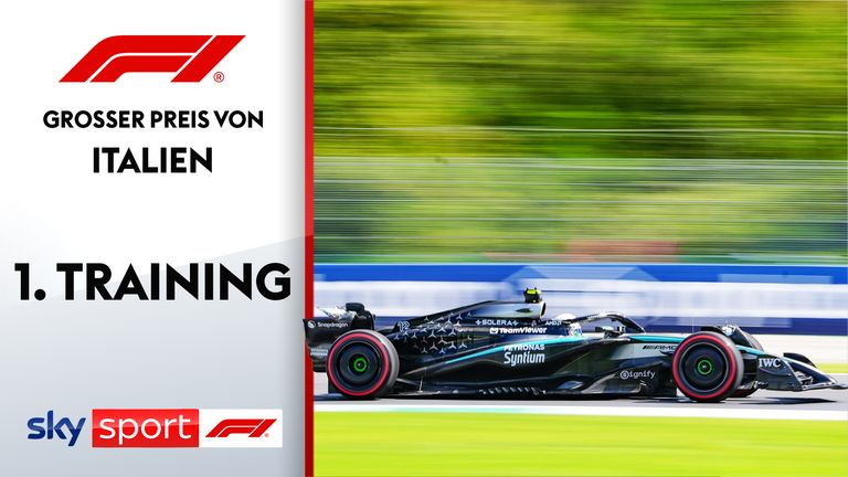 Im italienischen Monza sind die beiden Ferrari-Piloten Lewis Hamilton und Charles Leclerc im 1. Freien Training die Schnellsten auf der Strecke. Kleine Überraschung: Hinter ihnen folgt Carlos Sainz auf Rang drei.