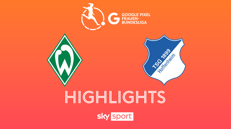 Spieltag 3: SV Werder Bremen - TSG 1899 Hoffenheim - 2025/26 - Frauen Bundesliga