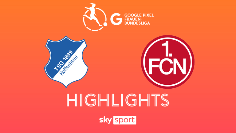 Spieltag 4: TSG 1899 Hoffenheim - 1.FC Nürnberg - 2025/26 - Frauen Bundesliga