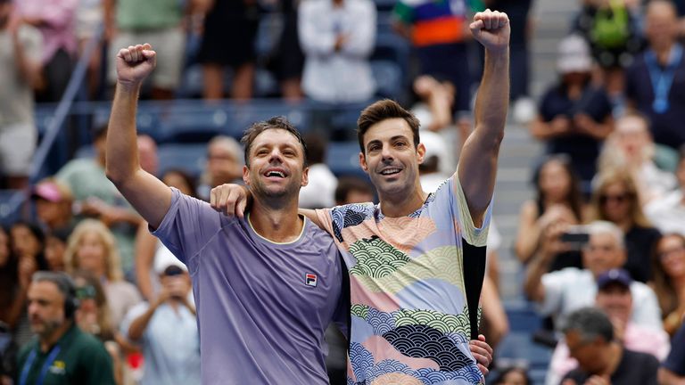 Das Duo Granollers/Zeballos gewinnt den Doppeltitel bei den US Open. 