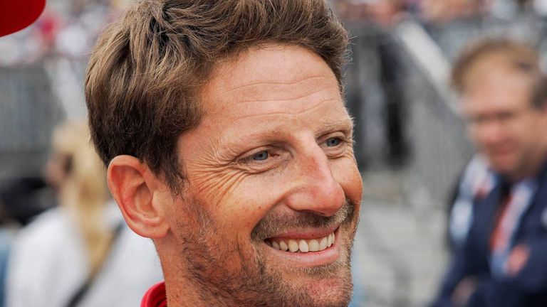 Romain Grosjean steigt am Freitag fünf Jahre nach seinem Horror-Unfall wieder in ein Formel-1-Auto.