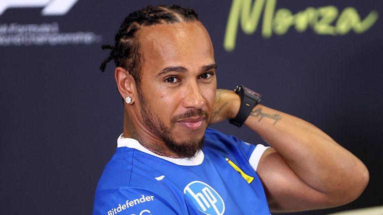 Lewis Hamilton fährt 