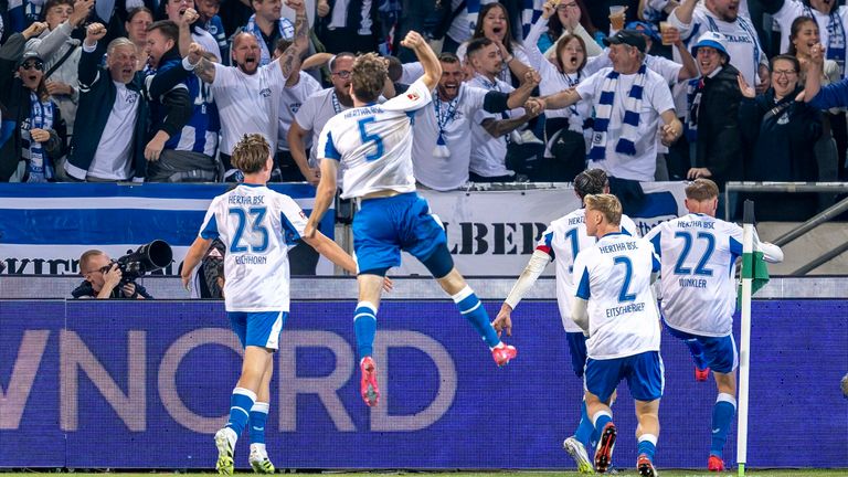 Endlich entfesselt: Hertha siegt in Hannover.