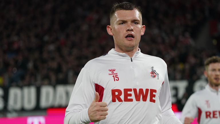 Luca Kilian fehlt dem 1. FC Köln erneut über Monate.