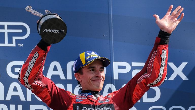 Marc Marquez feiert seinen elften Saisonsieg.