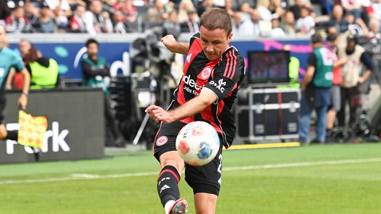 Mario Götze steht seit Sommer 2022 bei Eintracht Frankfurt unter Vertrag.