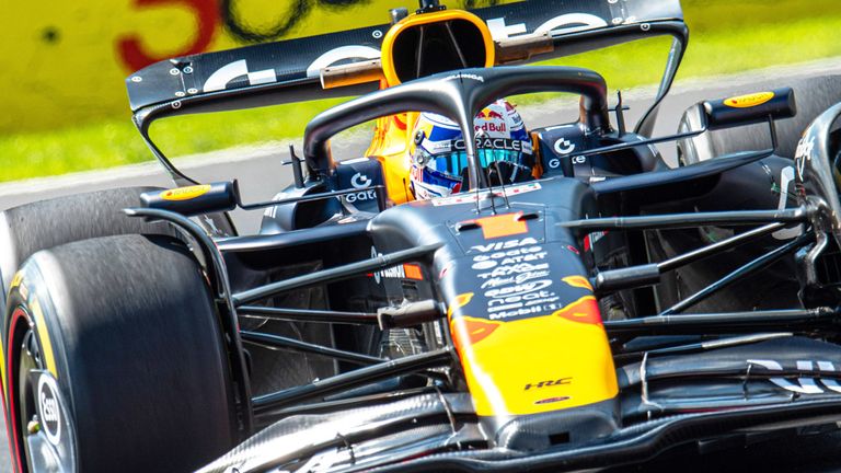 Max Verstappen (Red Bull) in Monza.