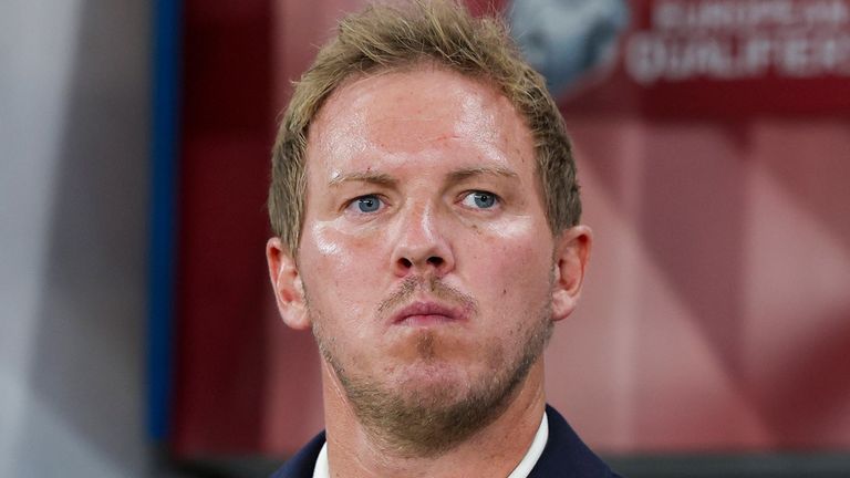 Bundestrainer Julian Nagelsmann nimmt Änderungen gegen Nordirland vor.