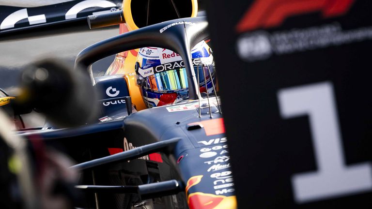 Max Verstappen (Red Bull) hat sich in Monza die Pole geschnappt.