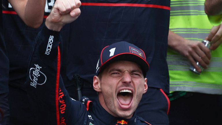 Max Verstappen (Red Bull) feierte in Aserbaidschan seinen vierten Saisonsieg.