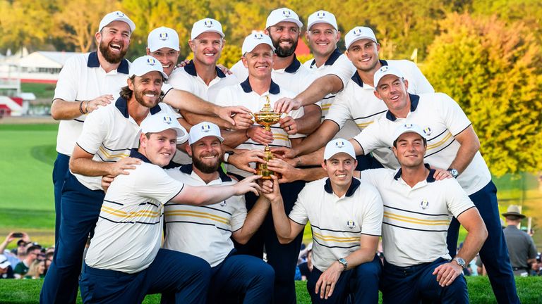 Team Europa verteidigt den Ryder Cup 2025.