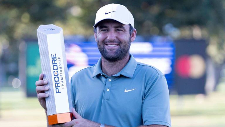 Scottie Scheffler sicherte sich bei der Procore Championship den nächsten PGA-Titel. 