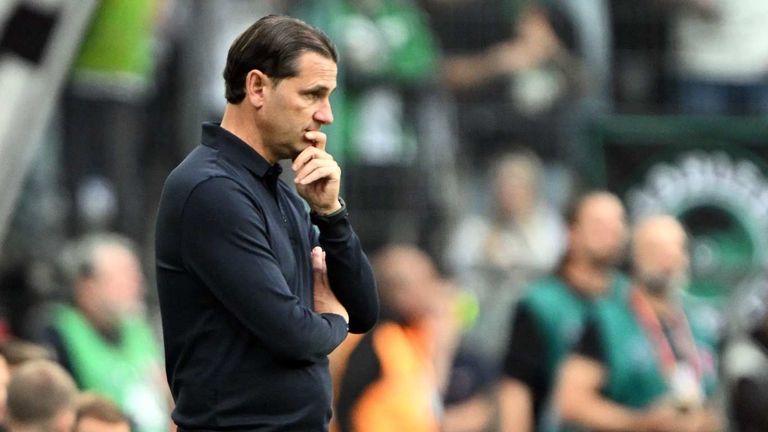 Erwischte mit Borussia Mönchengladbach einen Horrorstart: Trainer Gerardo Seoane.