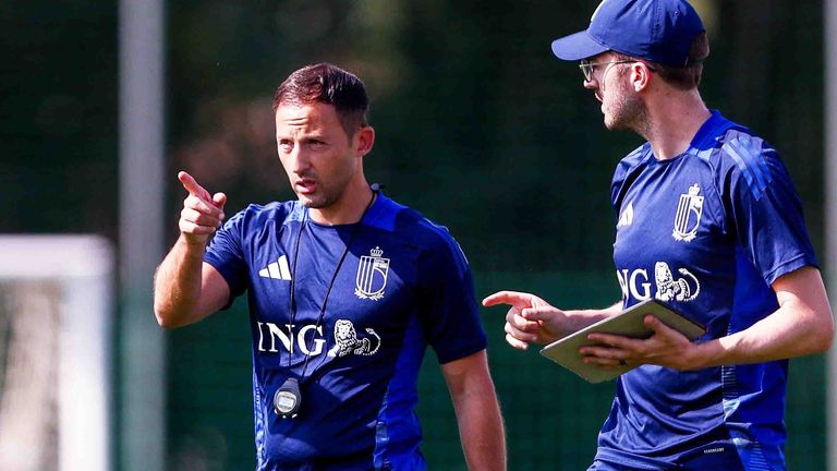 Domenico Tedesco (l.) ist neuer Trainer von Fenerbahce Istanbul.
