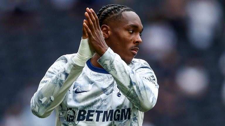 Ex-Bayern-Star Mathys Tel wurde von den Tottenham Hotspurs nicht für die anstehende Champions-League-Saison nominiert.