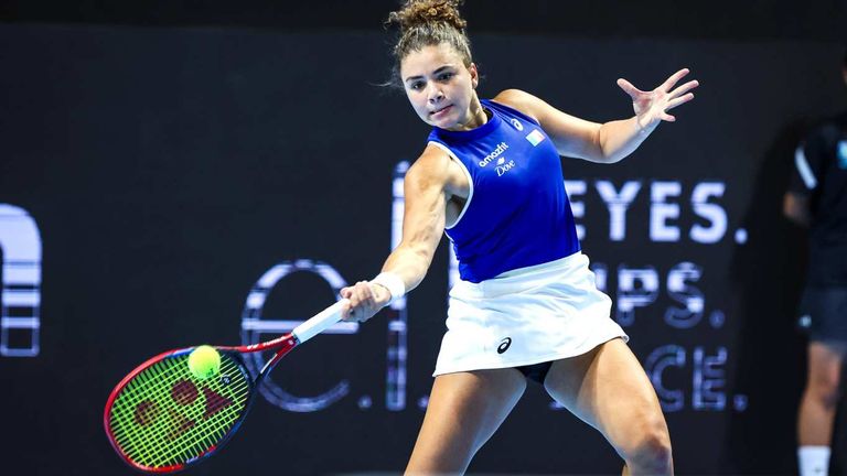 Italien hat zum dritten Mal in Folge das Finale des Billie Jean King Cups erreicht.