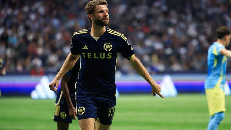 Thomas Müller erzielte beim 7:0 gegen Philadelphia drei Tore für Vancouver.