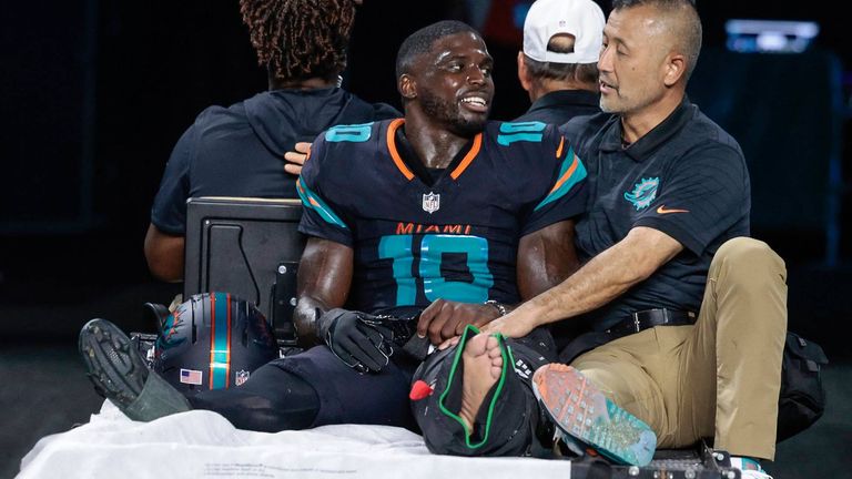 Dolphins holen ersten NFL-Sieg und verlieren Tyreek Hill.