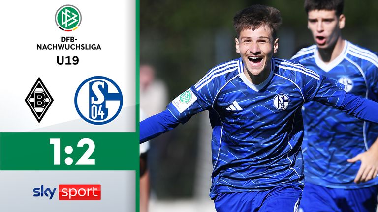 U19 Bundesliga: Highlights der Partie Borussia Mönchengladbach - FC Schalke 04