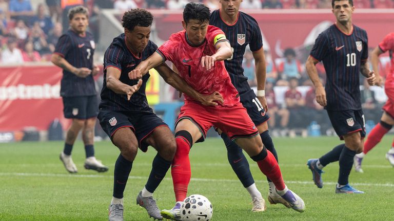 Die USA verlieren den Test gegen Heung-min Son und Südkorea mit 1:2.