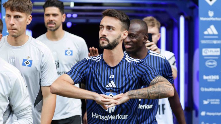 Fabio Vieira fehlt dem HSV für zwei Spiele.